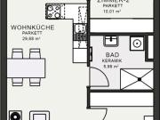 Modernes Wohnen im Neubau Erstbezug im MQG