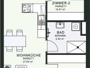 Modernes Wohnen im Neubau Erstbezug im MQG