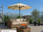 Modernes Wohnen mit großer Terrasse zum Entspannen