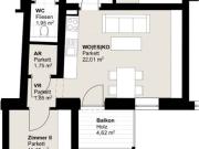 Anleger: vermietete 3 Zimmer Wohnung in Andritz