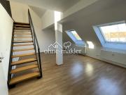 Modernisierte 2 Zimmer Maisonette Wohnung m. Dachloggia...