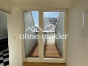 Modernisierte 2 Zimmer Maisonette Wohnung m. Dachloggia...