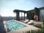 Moderno 3 ambientes con cochera y amenities en Caballito