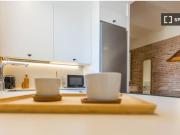 Moderno apartamento amueblado cerca de la estación Diagonal