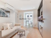 Moderno apartamento T1 mobilado na Janelas Verdes/Estrela