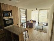 Moderno departamento amoblado de 1 dormitorio en pleno...