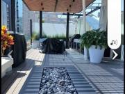 Moderno departamento amueblado en Polanco con balcón