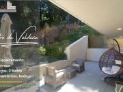 Moderno departamento con amplia terraza