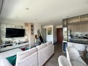 Moderno departamento con balcón, domótica, cocina abierta