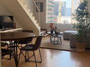 MODERNO DÚPLEX AMOBLADO Y EQUIPADO, REMODELADO