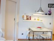 Moderno estudio con balcón en alquiler en Gràcia