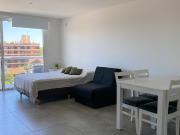 Moderno monoambiente con vista al mar en Punta Mogotes