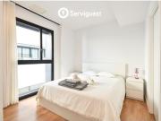 Moderno piso en Poblenou con piscina y vistas al mar