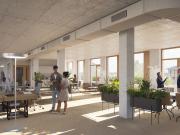 Modernste Bürofläche mit großer Terrasse