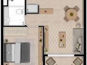 #MOEMA INDI 70 Residencial APTO 44M² 1 DORM 1 VAGA