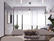 Monoambiente a estrenar con balcón en Parque chas 38mt2...