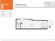 Monoambiente con balcón en Construcción en Venta en...