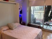 Monoambiente con balcón y amenities en La Boca en...