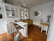monoambiente en venta super luminoso con terraza en recoleta