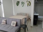 Monoambiente Moderno Con Balcón, Laundry, Aire Frío Calor