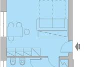 Monolocale in affitto a Milano, Bande Nere