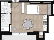 MONOLOCALE IN PIAZZA SANTA GIULIA: 400 euro