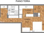 Monolocale in vendita a Ciampino via Gorizia