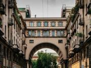 Monolocale Porta Venezia con balcone e giardino libero