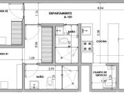 Monte Alegre: Departamento en venta en Portales Oriente