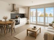 MONTEUX T2 dans une résidence sécurisée avec place de...