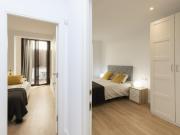 Monthly rental apartment with 2 bedrooms, and terrace...