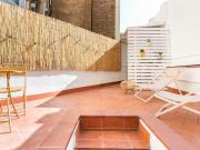 Monthly rental apartment with 2 bedrooms and terrace in...