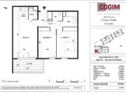 montpellier – appartement 3 pièces – 64.95m² – réf:7008