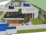 Moradia com 3 quartos, jardim, piscina, vista mar, ao...