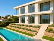 Moradia de construção nova com piscina, jardim privado e...