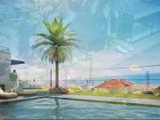 Moradia de praia de 4 quartos com piscina e Vista Oceano