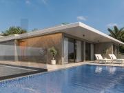 Moradia de traça minimalista com três suítes e...