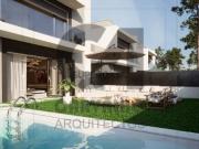 Moradia geminada nova T3 com Mezzanine, piscina e...