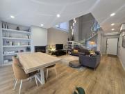 Moradia geminada T4+4, arquitetura contemporânea com...