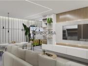 Moradia geminada T4, arquitetura contemporânea com...