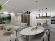 Moradia geminada T4, arquitetura contemporânea com...