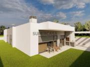 Moradia Geminada térrea T2 com piscina 92m2