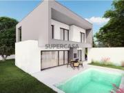 Moradia isolada T3, arquitetura contemporânea com...