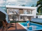 Moradia isolada T4, arquitetura contemporânea com...
