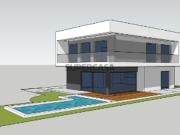Moradia isolada T4, arquitetura contemporânea com...