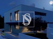 Moradia moderna geminada em construção, a sua chave na...