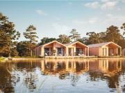 Moradia T2 nova, de madeira, junto à Lagoa de Óbidos