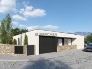 Moradia T3 de arquitetura moderna com piscina