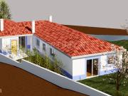 Moradia T3 em construo na Mata da Bidoeira de Cima, Leiria