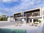 Moradia T3 geminada, nova, de estilo moderno para venda....